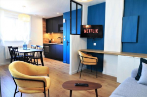 LE VERDUN - PARKING PRIVÉ - WIFI - NETFLIX - LINGE FOURNI